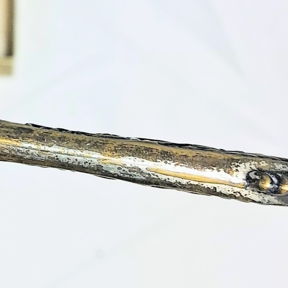 Antique Napoleonic Ornate Design Boars Hair Combo Toothbrush/Buttonhook - Picture 12 of 13